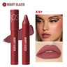 12-Color Matte Waterproof Lipstick Pen - Long-Lasting, Vibrant Berry Tone, Plant-Based Squalane, Smooth Application for All Skin