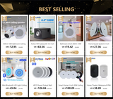 Amplificateur de classe D intégré, haut-parleur de plafond compatible Bluetooth à gamme complète, pour musique de fond de cinéma maison, bonne qualité