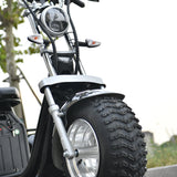 Trottinette électrique 3 roues pour adulte, moteur 2000 W, vitesse maximale 35-45 km/h, charge maximale 250 kg, pneus larges tout-terrain de 18 pouces