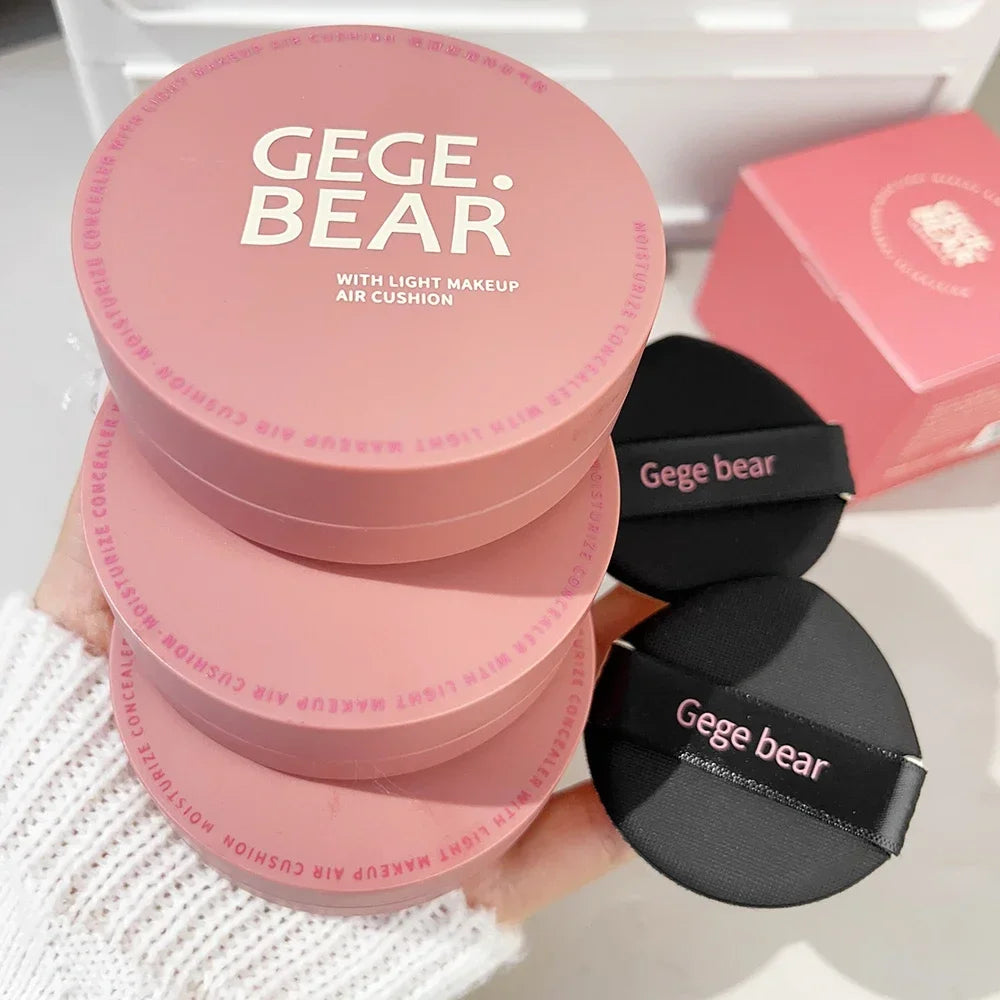 Base de maquillaje con cojín de aire BB Cream, cobertura total, resistente al agua, duradera, control de grasa, corrector CC Cream, base de maquillaje facial, cosmética coreana