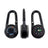 1 Pc Compass Thermometer Carabiner 3 in 1 Mini Compass Carabiner Clip Outdoor Hiking Survival Key Ring Double Sided Metal - Lootquake