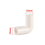PVC Connector Inne Diameter 12mm Straight Elbow Tee 4-Way Joint 60/90/120/135 Degree Tee Garden Pipe Adapter DIY Tent Fittings - Lootquake