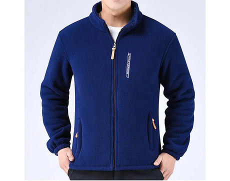 DIMUSI Winter Men's Polartec Jackets Casual Male Outwear Velvet Windbreaker Jackets Mens Soft Fleece Warm Jackets Brand Clothing - Lootquake