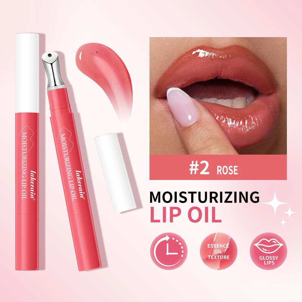 Gloss à lèvres Longue tenue Maquillage Gloss transparent Soin des lèvres Cosmétiques Huile teintée Repulpant Soin hydratant