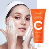 Limpiador facial con vitamina C, crema facial con vitamina C, crema tonificante, hidratante, control de grasa, cuidado de la piel, 50 g/100 g