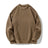 TFETTERS Brand Sweaters Trend 2025 Mans Autumn Winter Solid Color Splicing Loose O Neck Oversize Pullover New Man Motion Clothes - Lootquake