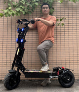 Trottinette électrique pliable X13 pouces 10 000 W, double moteur, batterie 72 V, 40 Ah, 60 V, 50 Ah, vitesse maximale 120 km/h, autonomie 120 km, écran LCD