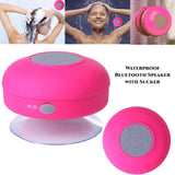 Altavoz Bluetooth inalámbrico resistente al agua con ventosa para coche y ducha.