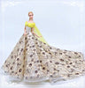 Vestido de novia elegante para muñeca Barbie, ropa de princesa para BJD 1/6, vestido largo, accesorios.