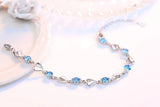 Fashion charm 925 Sterling Silver Bracelet for man woman Twisted rope chain fine jewelry Wedding party Christmas gift - Lootquake