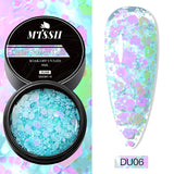 8ml Super Shine Silver Metal Painting Gel Nail Polish High-density Mirror Effect Semi Permanant Nail Art Manicure Varnish