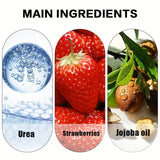 Urea Cream Strawberry Hand Feet Cream Prevent Dryness Cracking of Hands and Feet Deeply Hydrates Exfoliates Soothing Skin Care