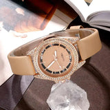 Women's Fashion Quartz Watch Luxury Khaki Leather Band Analog WristWatch Ladies Watch Women Dress Bracelet Set Reloj Mujer Clock - Lootquake