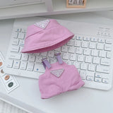 Popular Labubus DIY Doll Clothes Outfit For 17cm Labubu Hat Clothes Doll Accessory Cultivate Sitting Party Game Dolls Accessory