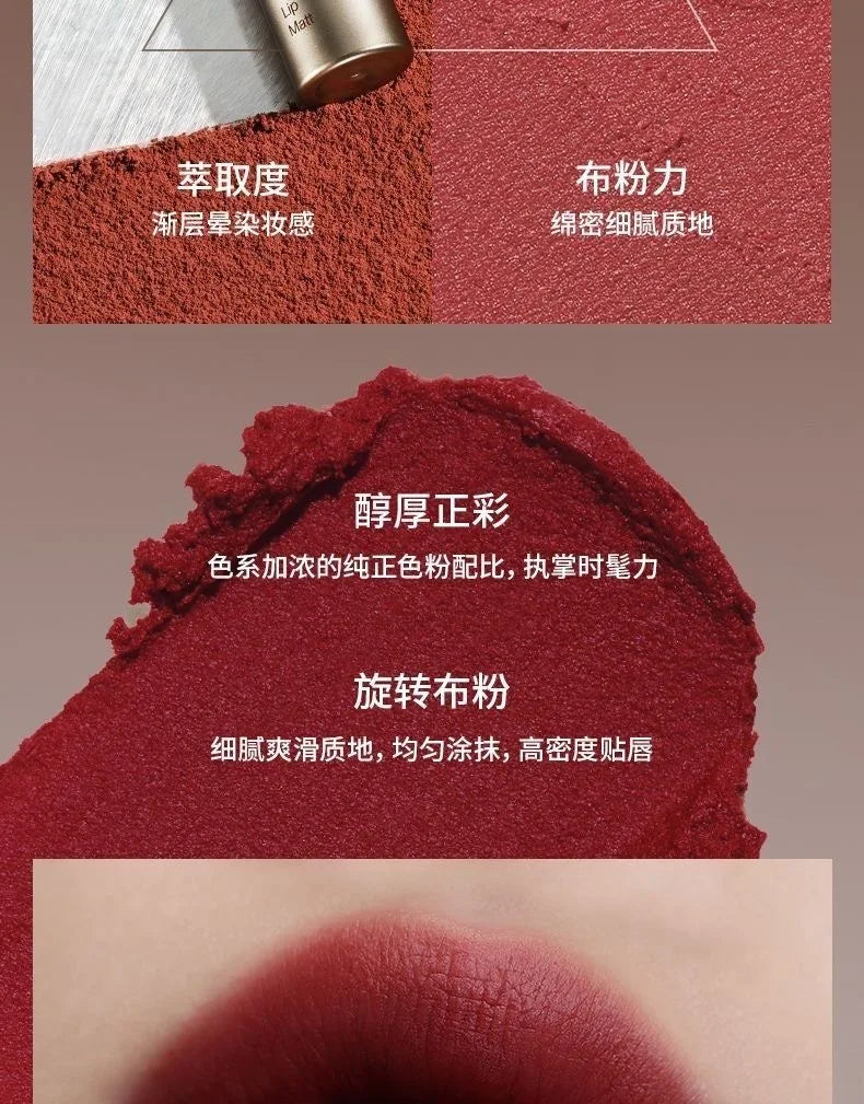 Rouge à lèvres mat INTOYOU, argile à lèvres longue tenue, brillant à lèvres velours waterproof, non fondant, non collant, maquillage expresso pour les lèvres