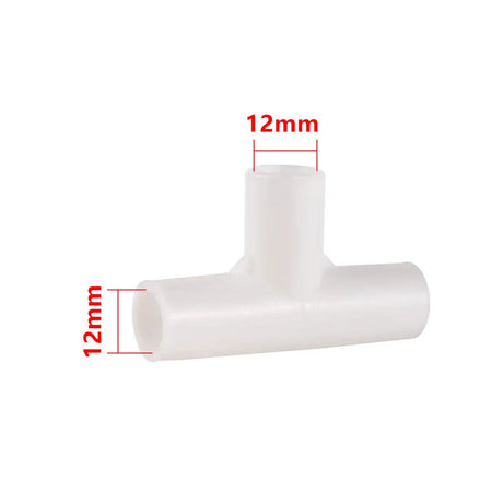PVC Connector Inne Diameter 12mm Straight Elbow Tee 4-Way Joint 60/90/120/135 Degree Tee Garden Pipe Adapter DIY Tent Fittings - Lootquake