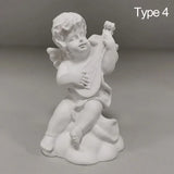 Crafts Desktop Ornament Drawing Practice Greek Mythology Statue Mini Cupid Figurines Plaster Sculpture Angel Gypsum Portraits