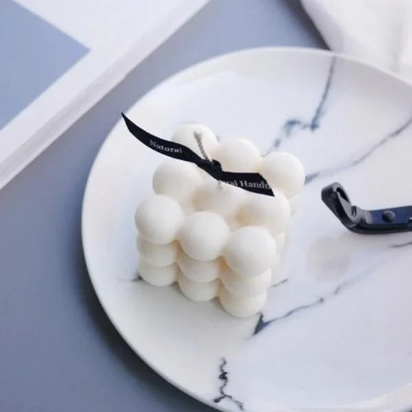 Molde para velas navideñas, hecho a mano, de silicona 3D, para jabón, velas aromáticas, decoración del hogar