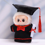 Labubu Original Doll‘s Baby Clothes Bachelor's degree High-quality Dress The Monster Outfit Accessories graduate Gift Kid's