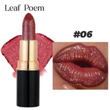 Makeup Non-sticky Non-fading Lipstick Pearlescent Long-lasting Moisturizing Fine Glitter Lip Gloss Hydrating Waterproof Lips Hot