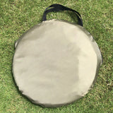 Bolsa de basura plegable portátil para jardín, hojas, flores y césped, ideal para acampar.