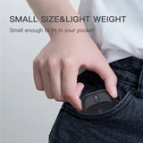 Altavoz Bluetooth portátil para exteriores, altavoz portátil de llamadas Bluetooth con soporte magnético para ciclismo, senderismo y correr.