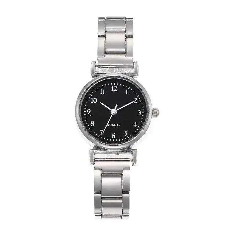 Luxury Wrist Watches for Women Fashion Analog Quartz Watch Stainless Steel Strap Ladies Watch Casual Digital Bracele Watch - Lootquake