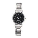 Luxury Wrist Watches for Women Fashion Analog Quartz Watch Stainless Steel Strap Ladies Watch Casual Digital Bracele Watch - Lootquake