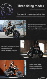 Bicicleta eléctrica de carretera Ebik Black Warrior de 3000 W, 60 V, 45 Ah, para adultos, todoterreno de 20 pulgadas, con neumáticos anchos, 2000 W.