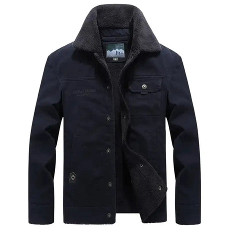Windbreaker Winter Jacket Men Thick Wool Liner Warm Jackets Male Outdoor Military Mens Coats Chaqueta Hombre Plus Size M-6XL - Lootquake