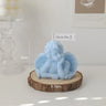 Vela perfumada con forma de ángel para decoración de habitación, estilo nórdico, que alivia la fatiga y crea un ambiente festivo para bodas y cumpleaños.