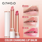O.TWO.O Color Changing Lipstick Moisturizing Lip Balm Nourising Long Lasting Lip Gloss Natural Beeswax Lip Care Cosmetics