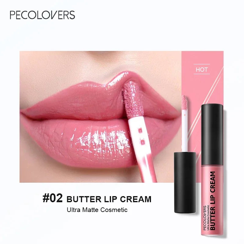 1PC Mild Texture, Highly Pigmented, Non-sticky, Moist and Glossy, Long-lasting Lip Glaze Lipstick, Perfect Gift Series for Girls