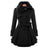 Winter Women's Jacket Windbreaker Warm Plush Thick Clothes Double Breasted Belt Autumn And Winter Korean Style Slim Lapel Coat - Lootquake
