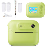Appareil photo instantané S8 pour enfants, 1300 mAh, appareil photo numérique HD 1080p, idéal pour les cadeaux d'anniversaire des filles et des garçons