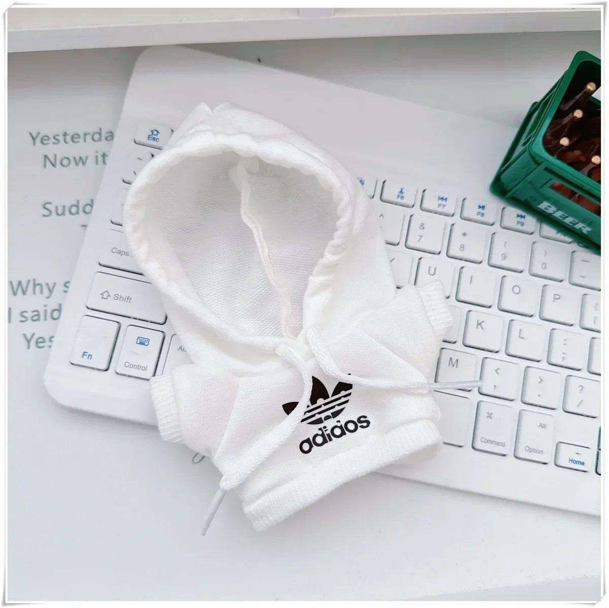 Vêtements de poupée Labubu, ensemble sweat à capuche et pantalon tendance, accessoires pour poupées Labubu Idol V1 V2, peluche universelle de 15/17 cm