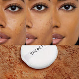 Loose Powder Honey Pearlescent Powder Makeup Setting Powder Matte Finish Oil Control Waterproof Full Coverage Powder Foundation