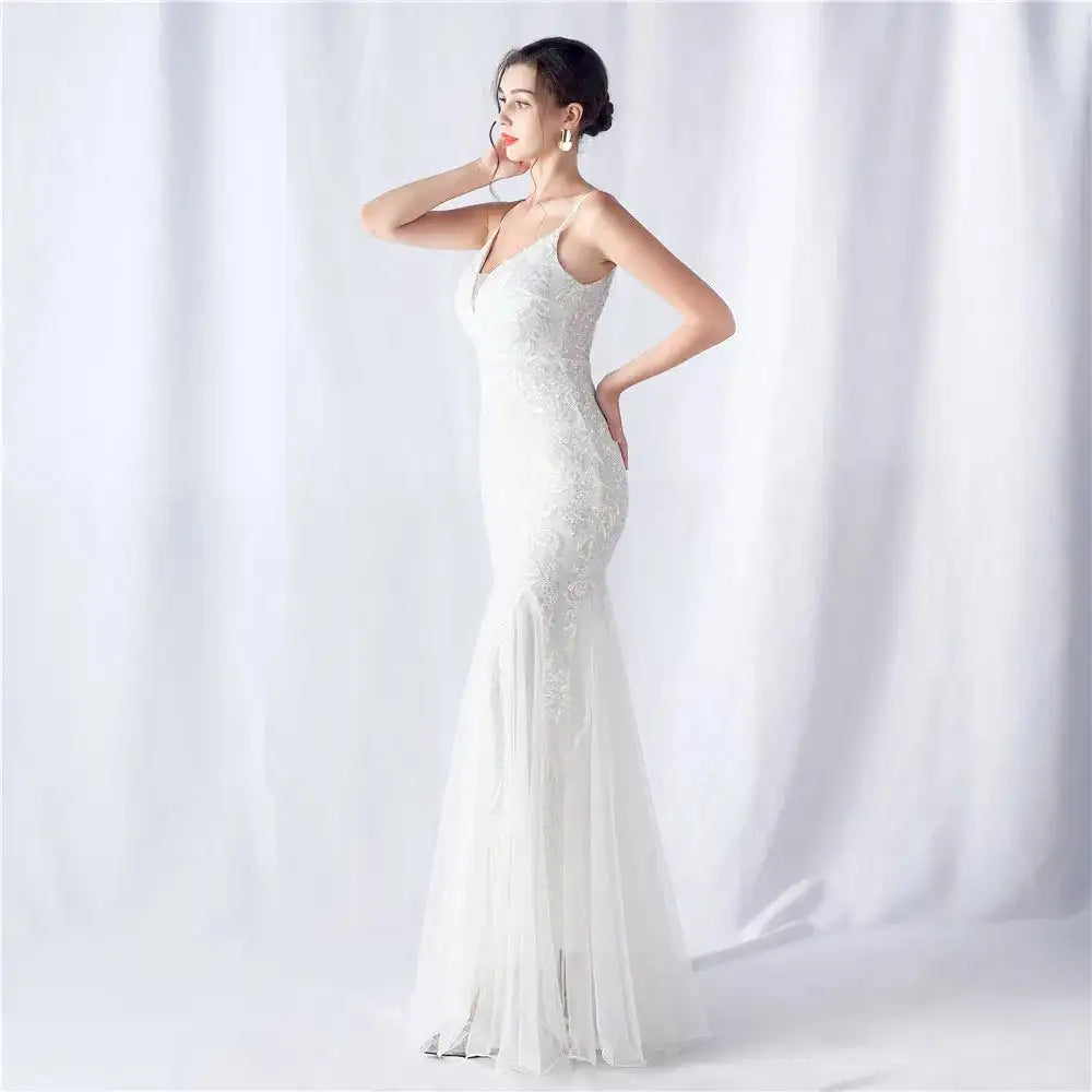 Luxury Youthful Women's Elegant Long Dress Party 2024 Graduation Ceremonies Prom Evening Formal on Sale Clearance Summer Fashion