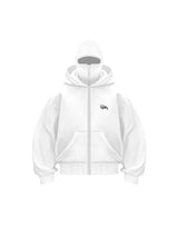 American Fashion Trend Joker Zipper Hoodie Men Street Y2K Hip Hop Fleece Padded Sweatshirt Unisex Casual Loose Punk Rock Hoodie - Lootquake