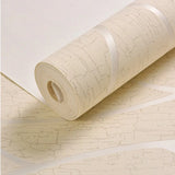 Papier peint décoratif pour chambre à coucher, 53 cm, autocollants muraux épais, rayures courbes, résistant à l'humidité, non tissé, style européen moderne