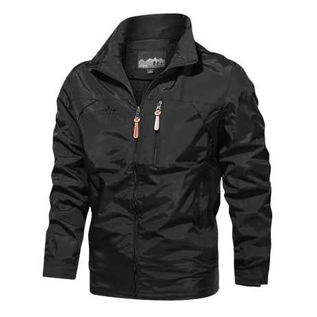 New Functional Waterproof Jacket Men's Autumn Casual Rainproof Detachable Cap Work Coat Hiking Mountain Windproof Windbreaker - Lootquake