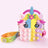 Pop Purse Silicone Sensory Push Pop Bubble Bag Crossbody Bag Antistress Toys Reliver Autism Handbag Coin Pouch for Kids - Lootquake