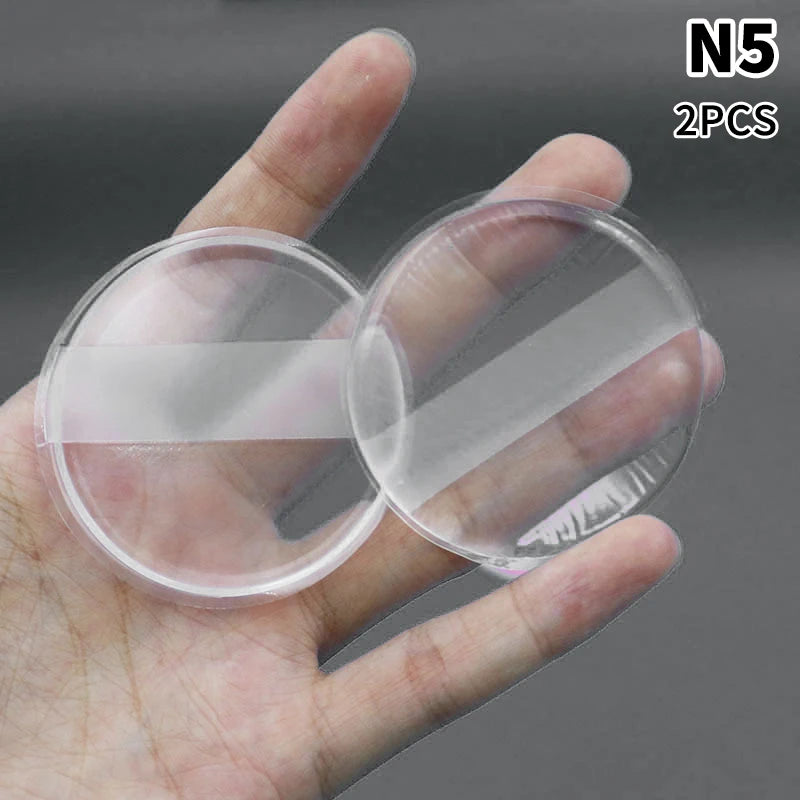Soft Silicone Gel Powder Puff Sponge For Cosmetic Foundation BB Cream Face Makeup No Powder Eating Beauty