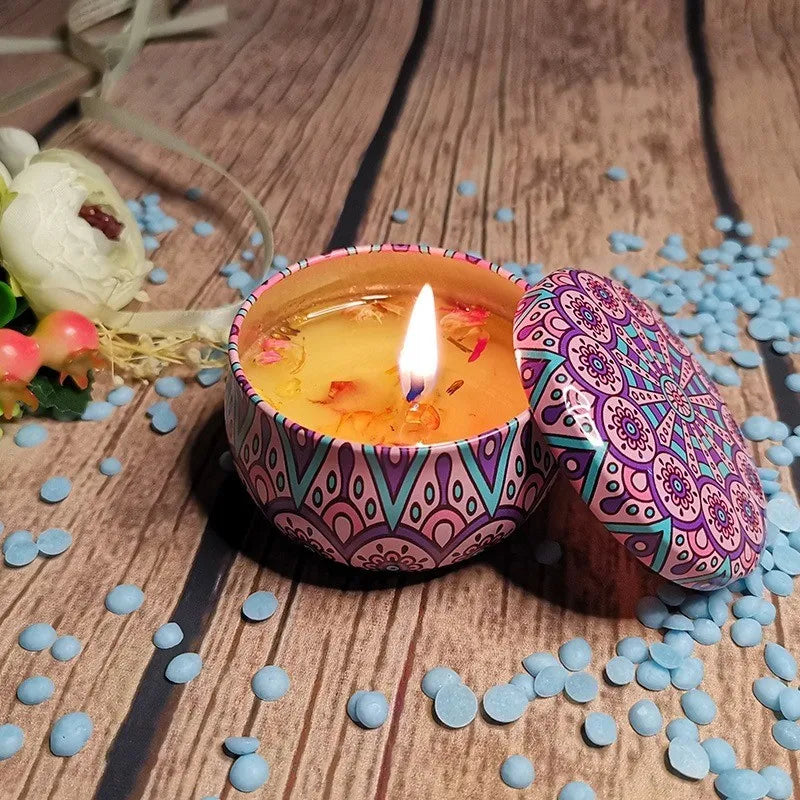 Vela perfumada hecha a mano con aromaterapia de soja natural. Ideal para cumpleaños, Año Nuevo, Día del Maestro, Navidad, fiestas y regalos del Día de la Madre.