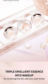 OCHEAL CC Cream Cushion Foundation Cream Corrector hidratante de larga duración Base BB Cream para maquillaje facial Corrector