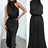 Summer High-End Silk Satin Sleeveless Long Dress Women Fashion Elegant Celebrity Dresses Evening Dress Party Clothes Ladies - Lootquake