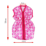 Mochila de moda para muñecas americanas de 15 a 18 pulgadas, asiento de seguridad, manta y saco de dormir, regalo para niñas.