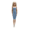 1piece Doll Clothes Long Dress Shinny Braces Skirt For 30CM Barbie Doll clothing Outfits 1/6 Dolls Accessories - Lootquake