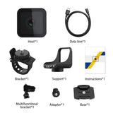 Mini cámara deportiva impermeable 1080P para motocicleta y bicicleta, grabadora de vídeo digital móvil