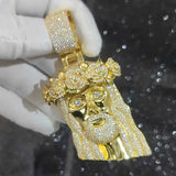 2024 3D Design Jewelry Copper 5A Zircon Bling Hip Hop Rapper Men Hip Hop Custom Letter Name Round Rectangle Pendant - Lootquake